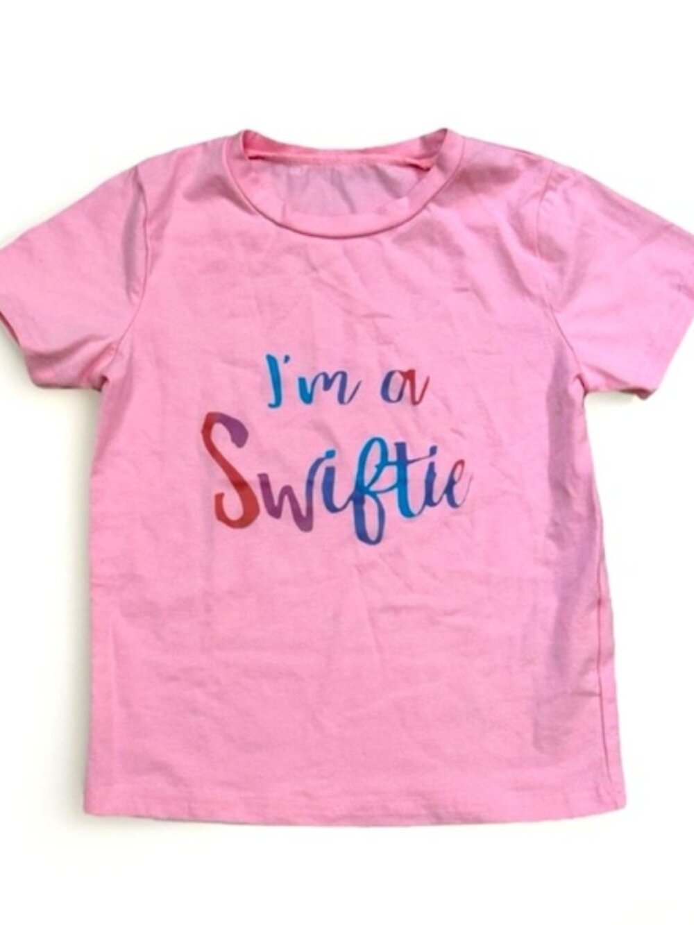 ‘I’m a Swiftie’ Pink Shirt 5T